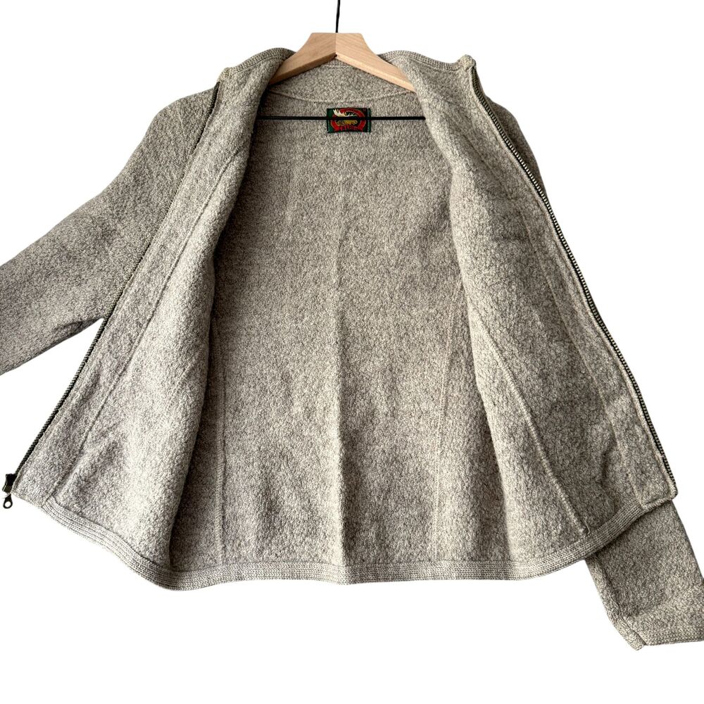 Vintage ALPS Fine Women's Apparel M Merino Wool Alpaca Blend Full Zip Jacket GUC - Picture 6 of 9